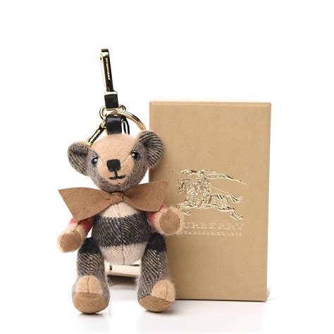 Burberry Thomas Check Bag Charm 